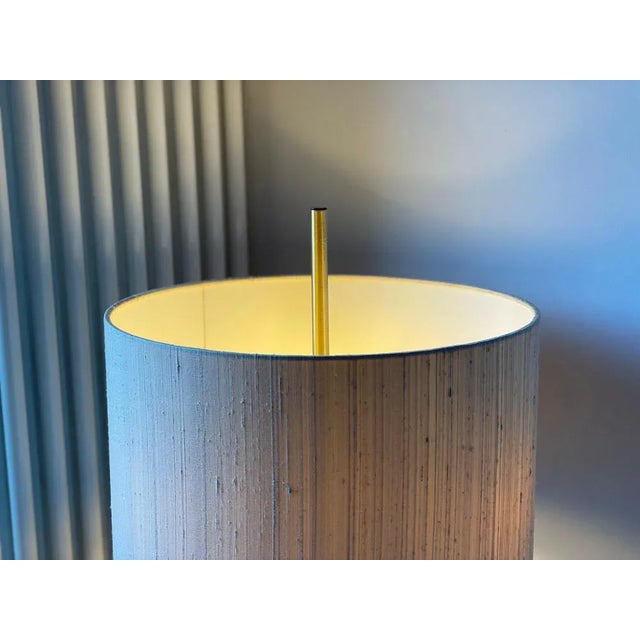 Silver Mid-Century Brass Lamp from Staff, 1970s For Sale - Image 8 of 11