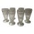 Vintage Pedestal Soda Fountain/Parfait Glasses - 6 Pieces For Sale