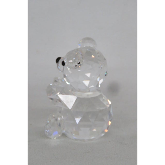 Swarovski Crystal Woodland Friends Teddy Bear 7637 Retired Mini Figurine 5076b For Sale - Image 10 of 12