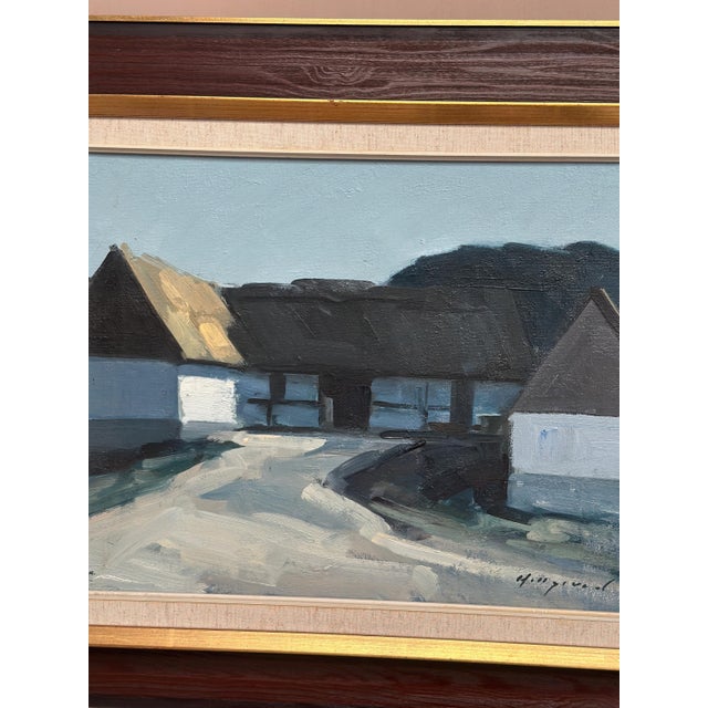 Bengt Hillgrund, Skånegård, 1960s, Oil on Canvas, Framed For Sale - Image 13 of 18
