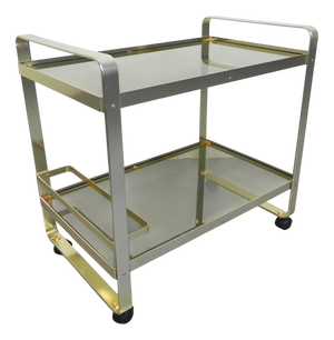 Vintage Space Age Drinks Bar Cart from Av Handwerk, 1970s