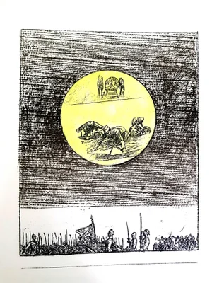 Max Ernst - The Soldier - Original Lithograph 1972