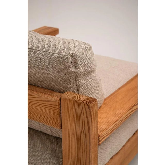 Set of Mid-Century Modern Minimalistic Armchairs in Natural Wood, Italy, 1970s For Sale - Image 6 of 12