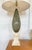 Contemporary Mid 20th Century Murano Glass and Marble Table Lamp For Sale - Image 3 of 4