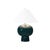 The Annie Teal Glazed Ceramic Lamp A modern take on a classic ceramic table lamp. Beautifully colored in a vibrant Teal...