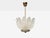 1960s Mid-Century Modern Carl Fagerlund, Tulip Chandelier, Molded Glass, Brass For Sale - Image 4 of 14