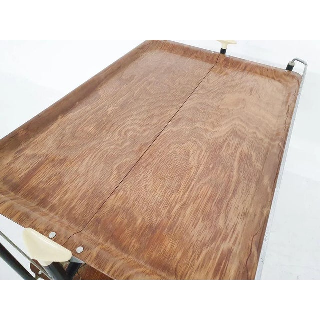 Mid-Century Foldable Serving Trolley, 1960s For Sale - Image 11 of 14