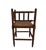 Antique Dutch Bobbin Corner Chair For Sale In Los Angeles - Image 6 of 9