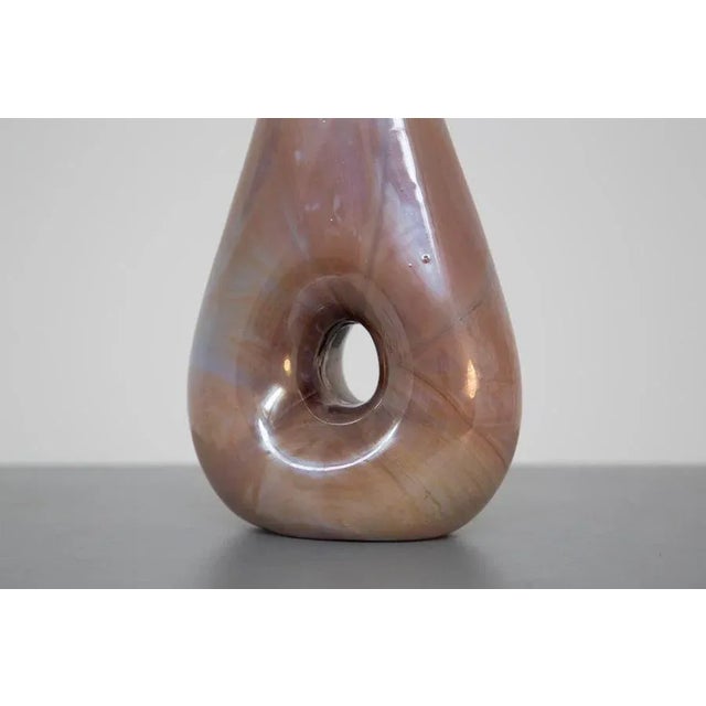 Italian Chalcedony Vase by Aureliano Toso for Dino Martens, 1950s For Sale - Image 4 of 7