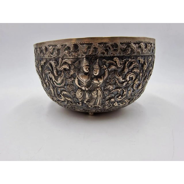 Antique Decorative Silver Bowl, in Flawless conditions. Designed before 1890