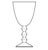 Glass Vintage Baccarat Vega Ruby Red Rhine Wine Glass For Sale - Image 7 of 10