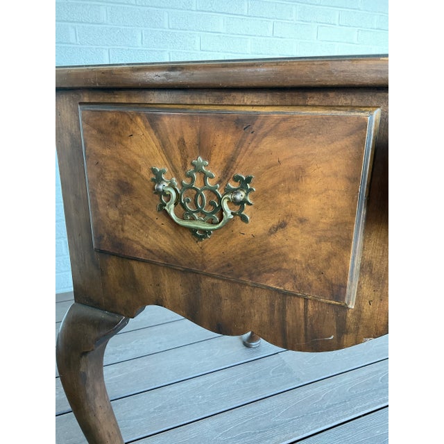 Mid 20th Century Baker Furniture Vintage Queen Ann Desk For Sale - Image 9 of 13