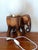 Vintage Elephant and Opaline Table Lamp, 1940s For Sale - Image 12 of 13
