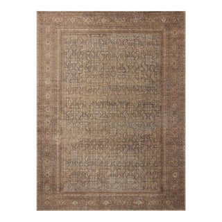 Amber Lewis x Loloi Cambria Ocean / Bark 2'-0" x 5'-0" Accent Rug For Sale