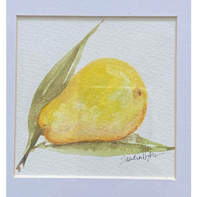 Sometimes you just find the perfect pear... color, shape, ripeness. This little painting captures that I think. The Image...
