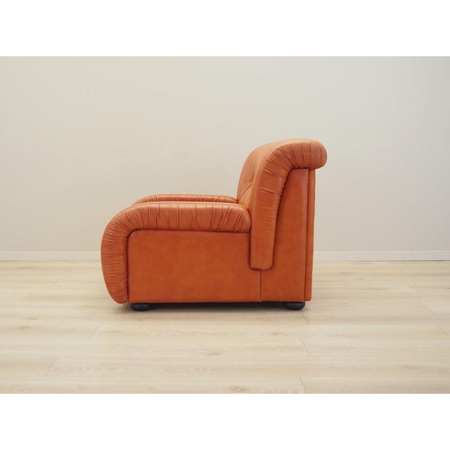 Danish Red Armchair, Denmark, 1970s For Sale - Image 4 of 18