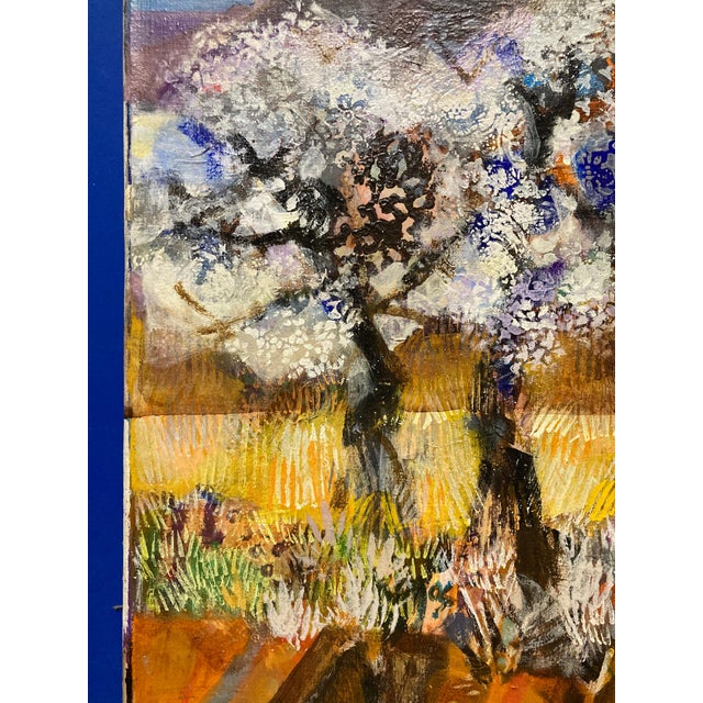 Thalmos, The Sainte-Victoire Mountain, 1980s, Oil on Canvas For Sale - Image 10 of 16