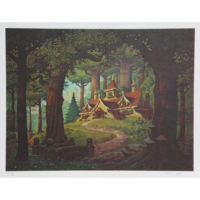 Brothers Hildebrandt, House at Rivendell, Lithograph For Sale