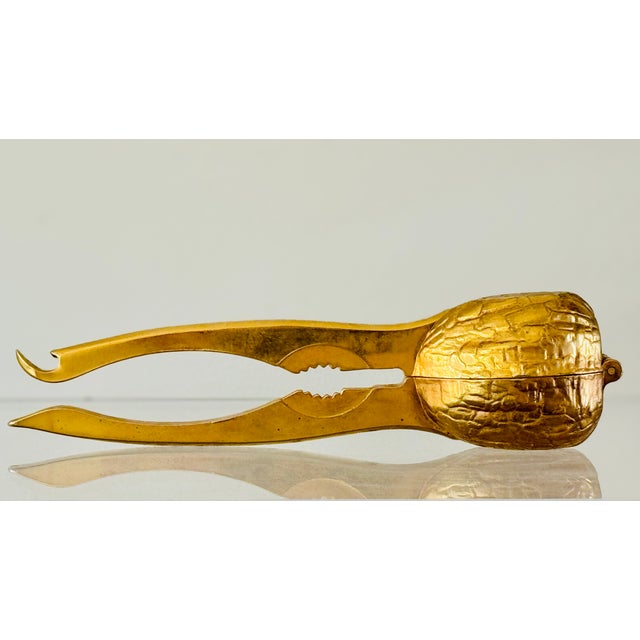 70’s West Germany Brass Finish Nuckcracker For Sale In Palm Springs - Image 6 of 11