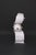 1980s Hugo Verheyen, Incomprehension I Sculpture, 1980s, Carrara Marble and Chromed Metal For Sale - Image 5 of 10