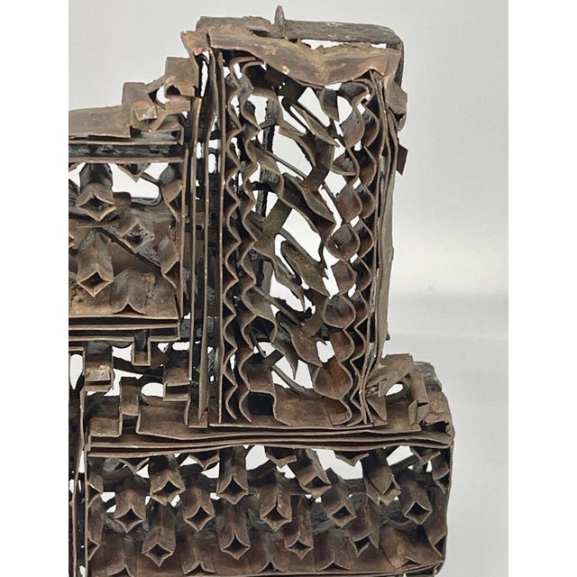 Early 19th Century Antique Indonesian Copper Batik Textile Stamp, Tjap For Sale - Image 5 of 8