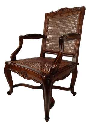 Regency Walnut Armchair, 1920s