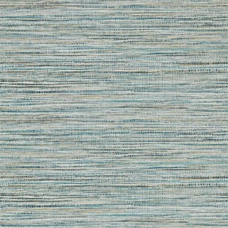 Harlequin Affinity Wallpaper in Sky/Ochre For Sale