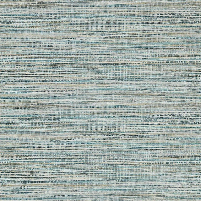 Harlequin Affinity Wallpaper in Sky/Ochre For Sale