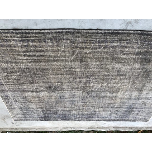 Textile Vintage Anatolian Distressed Rug For Sale - Image 7 of 10