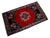 1970s Small Rug, Entry Decor, Bath Mat, Kitchen Accent, Turkish Rug, Door Mat, Lundry Room Decor 1'11" X 3'3" For Sale - Image 4 of 9