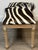 Maison Jansen Neoclassical Zebra Hide Bench, Estate of John Loring, France 1970s For Sale - Image 10 of 11
