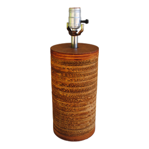 Mid 20th Century Gregory Van Pelt Cardboard Table Lamp
