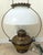 Bradley Hubbard Antique C1887 Bradley & Hubbard Milk Glass Cast Iron Hanging Lantern Electrified Lamp For Sale - Image 4 of 15