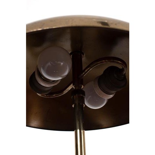 Gold Table Lamp from Giovanni Michelucci For Sale - Image 8 of 12