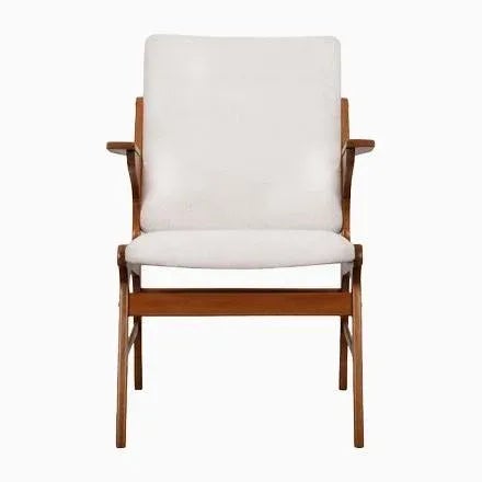 Scandinavian Beech Armchair by Arne Hovmand Olsen for A. R. Klingenberg & Son, 1960s For Sale - Image 13 of 13
