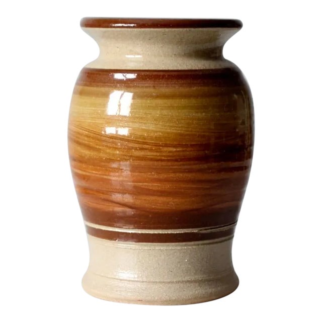 Vintage Studio Pottery Vase For Sale