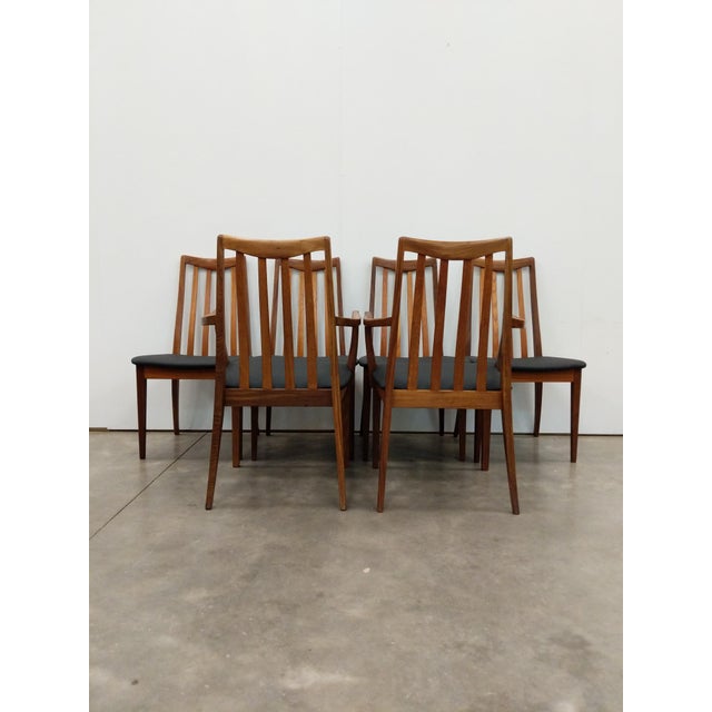 1960s Set of 6 Vintage Mid Century Modern Dining Chairs by G Plan For Sale - Image 5 of 9