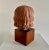 1940s Albert André Aebly, Portrait of a Young Girl, 1940s, Ceramic For Sale - Image 5 of 7