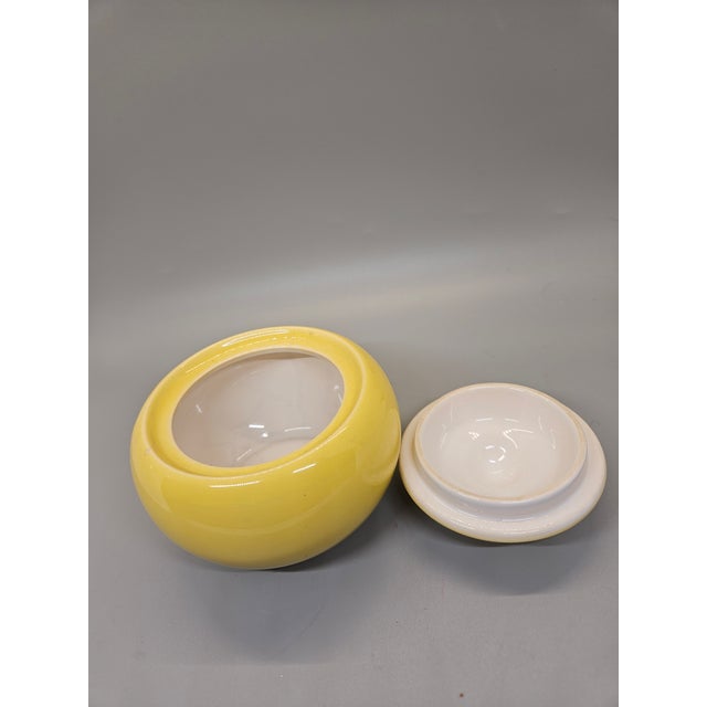 Mid-Century Modern Fris Edam Dutch Ceramic Lidded Creamer/Sugar Dish For Sale - Image 3 of 4