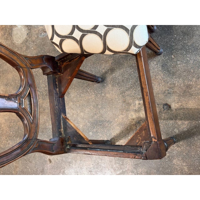 18th Century Pair of Italian Side Chairs For Sale - Image 10 of 16