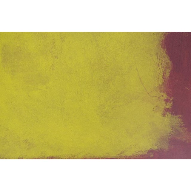 Red and Yellow Composition Poster after Mark Rothko For Sale - Image 4 of 7
