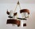 1960s Mid-Century Modern Italian Teak and Glass Chandelier, 1960s For Sale - Image 5 of 18