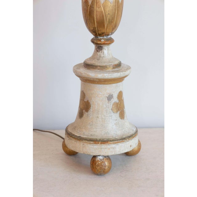Wood 18th Century French Lamp For Sale - Image 7 of 9