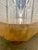 Wood 70s Octagonal Burl Wood Café Table . For Sale - Image 7 of 12