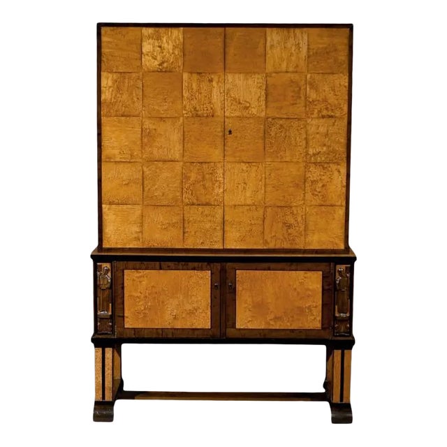 Art Deco Cabinet Attributed to Eliel Saarinen For Sale