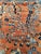 Antique Persian Sarouk Carpet, Handmade Oriental Rug, Navy, Rust, Lt Blue, Ivory For Sale - Image 4 of 18