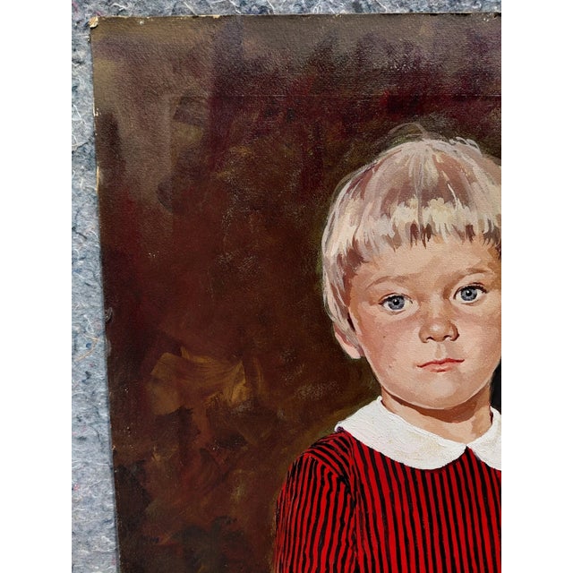 Paint Late 20th Century Original Painting White Gloves Attributed to Marilyn Conover For Sale - Image 7 of 8