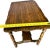 1920s Vintage English Jacobean Style Side Table With Scalloped Top For Sale - Image 5 of 12