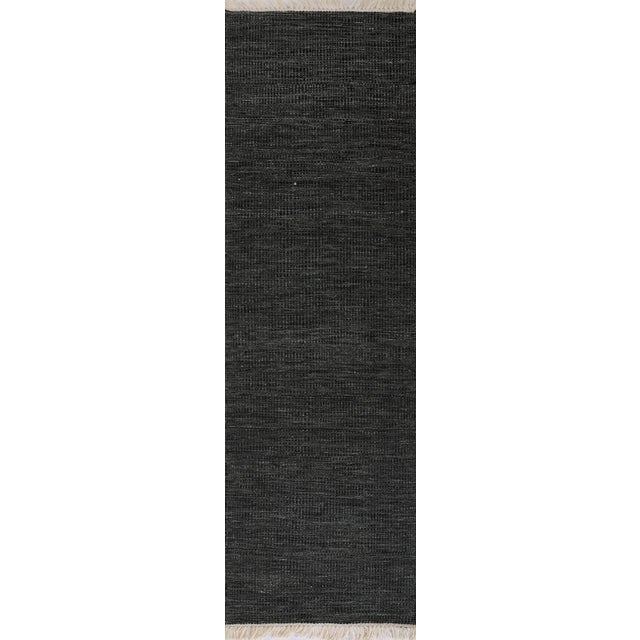Momeni Cove Charcoal Hand Woven Area Rug 8' X 10' For Sale - Image 11 of 12