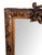 the original rectangular mercury plate within a conforming surround surmounted by a bold crest emanating a deeply carved...